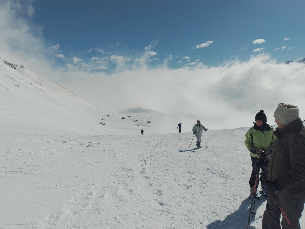 Martin Surman accompagnateur en montagne — ascension en raquettes